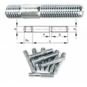 Śruba dwustronna ~1,25d DIN 939 M12x50mm 10szt